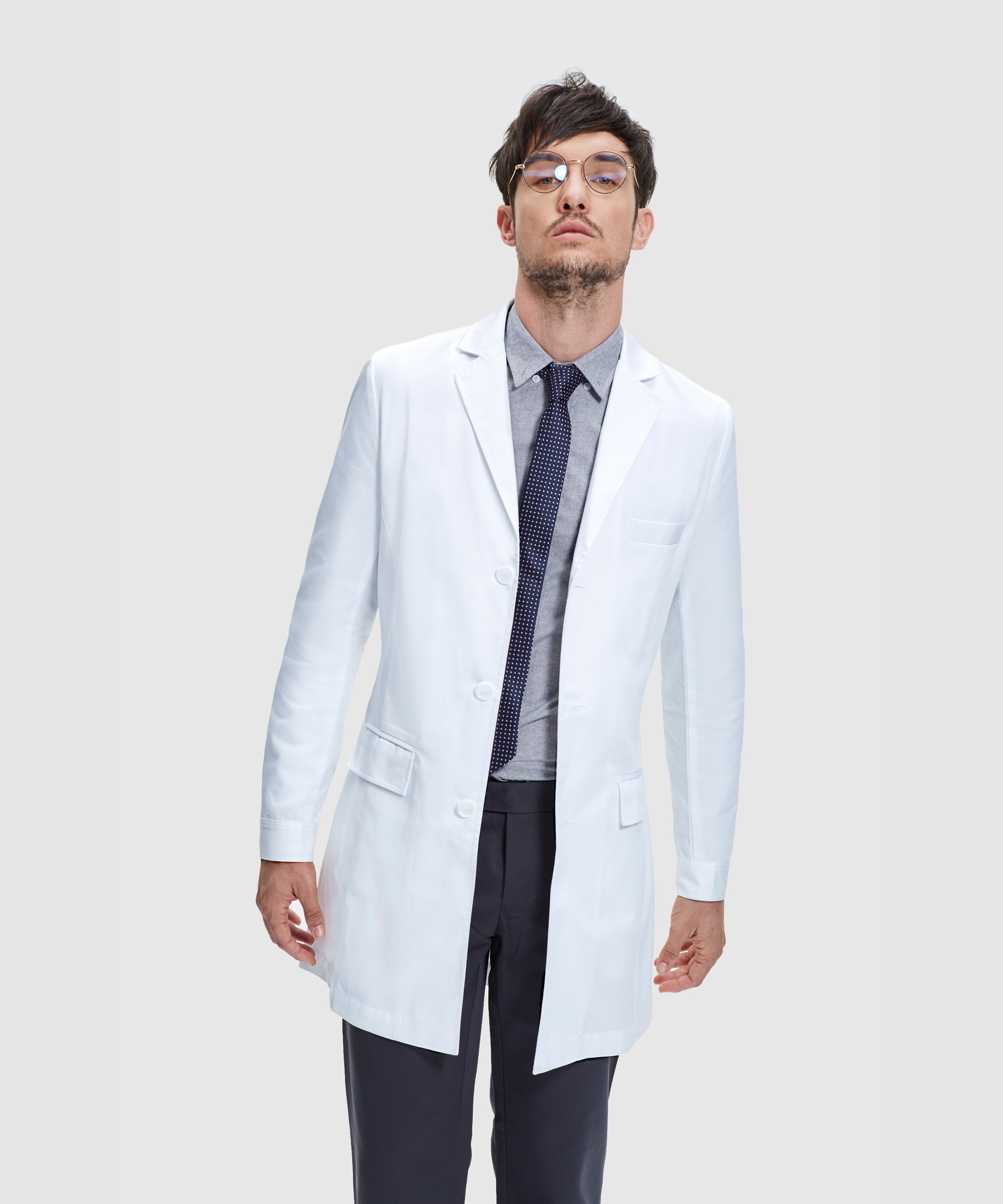 DR12 Men's Lab Coat - Main Image