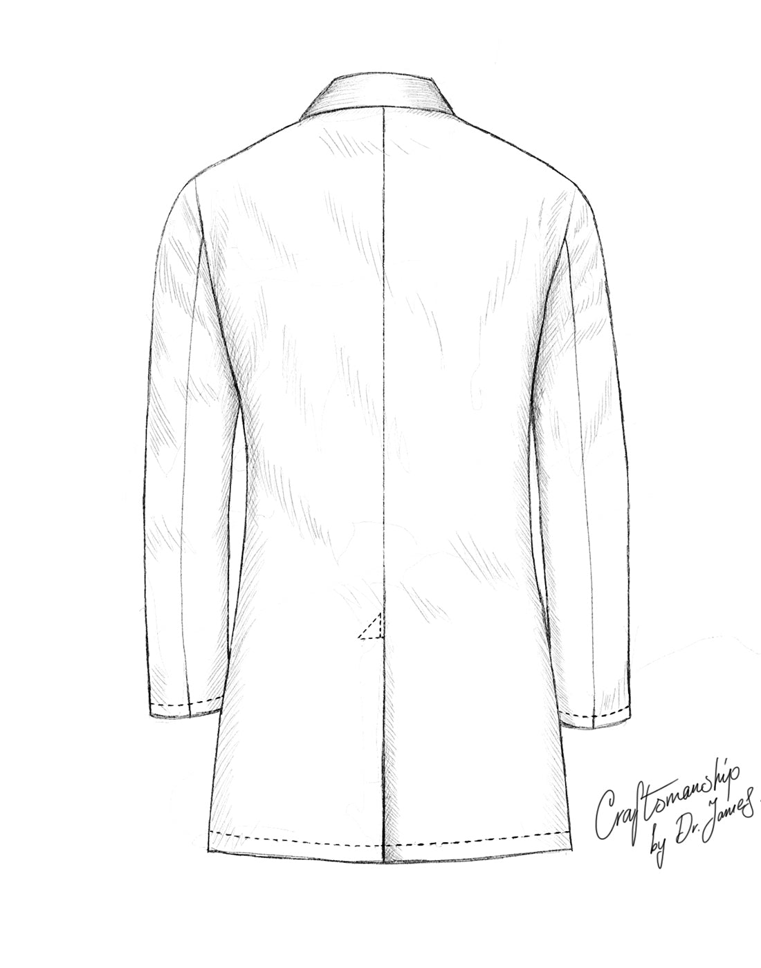 DR13 Student Lab Coat - Lab Coat For Students - Dr. James